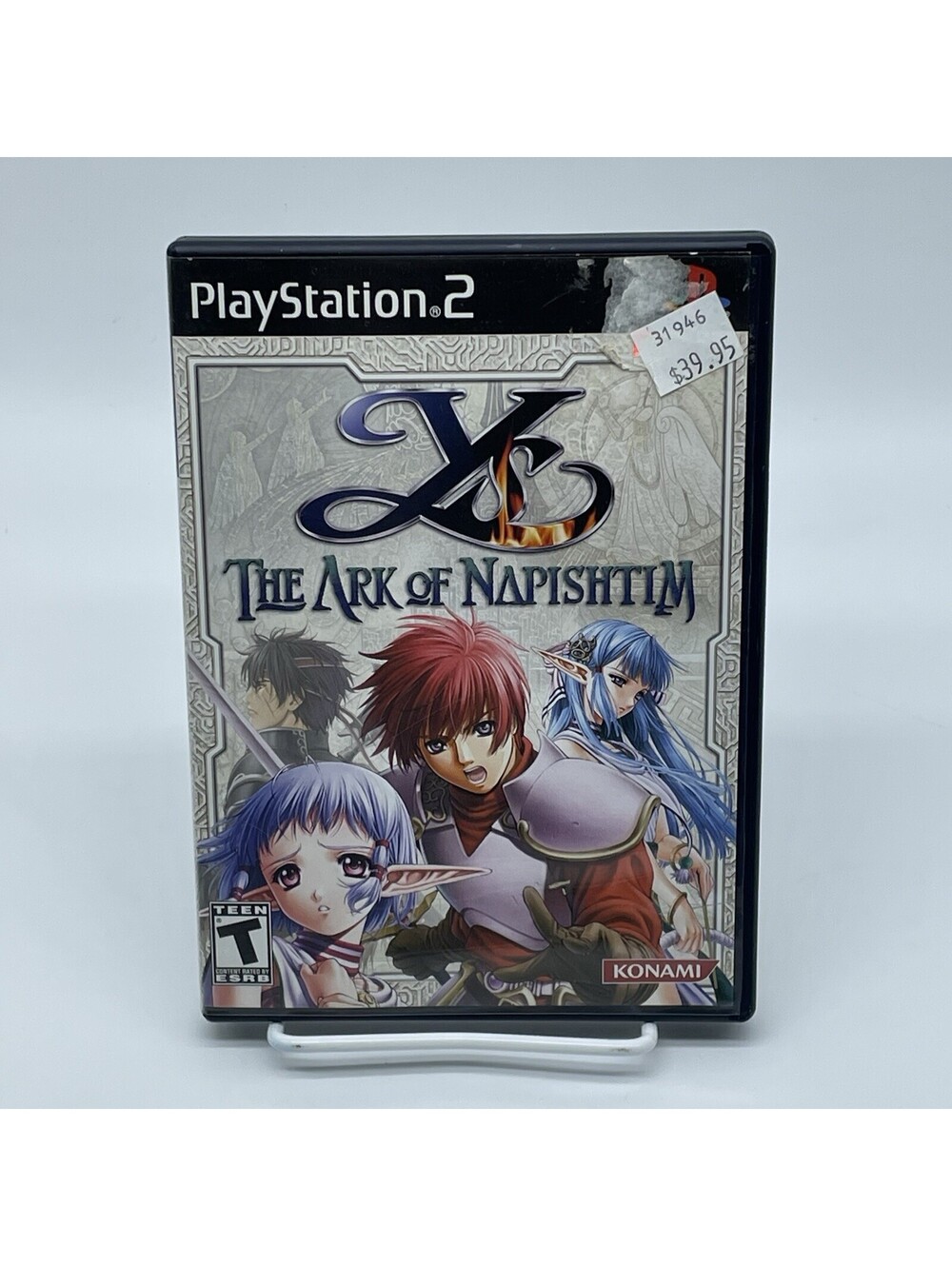 Ys: The Ark of Napishtim PS2 (Sony PlayStation 2, 2005) No Manual Tested Working